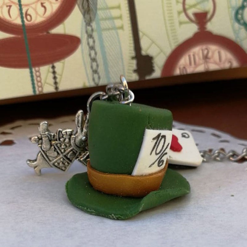 Infusore con decorazione fatta a mano 'Cappellaio Matto'