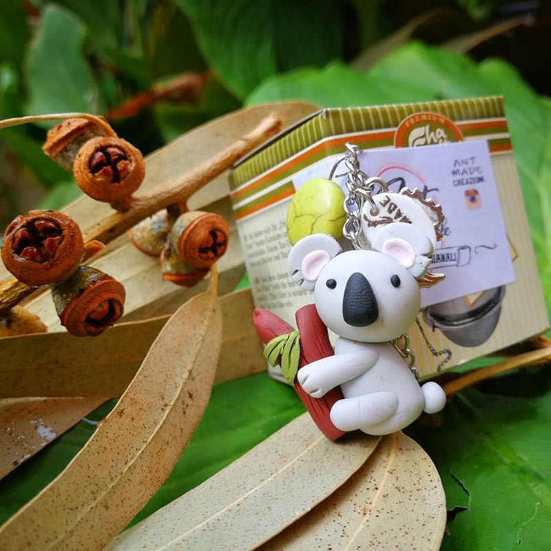 Infusore con decorazione fatta a mano Koala