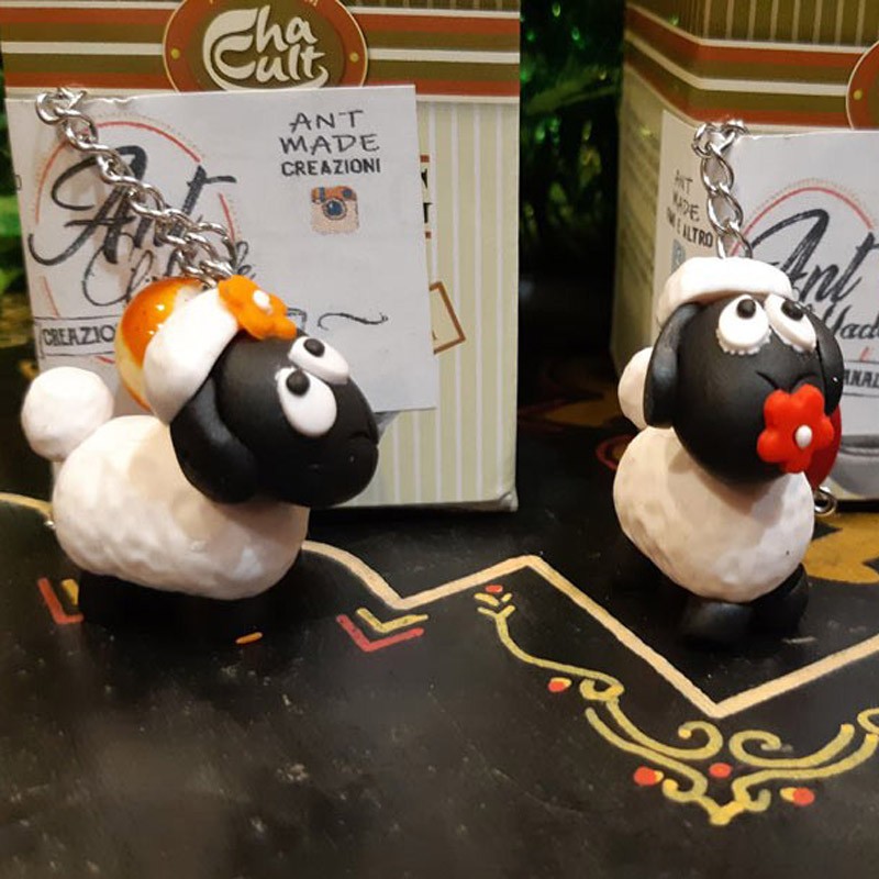 Infusore con decorazione fatta a mano Pecorella