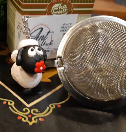 Infusore con decorazione fatta a mano Pecorella