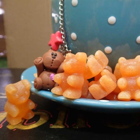 Orsetti da infuso all'arancia e cannella