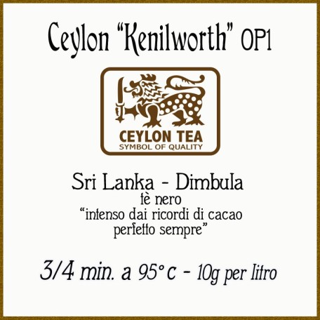 Ceylon Kenilworth OP1
