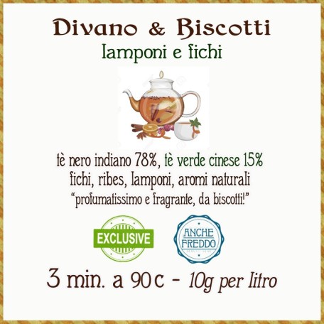 Divano e Biscotti - fichi e lamponi