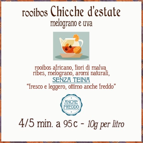 Chicchi d'estate - melograno e uva