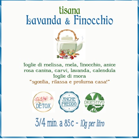 Tisana Lavanda e Finocchio