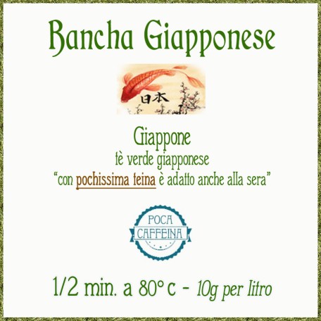 Bancha giapponese