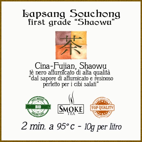 Lapsang Souchong Shaowu high grade BIO 50g
