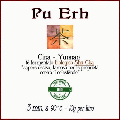 Pu Erh biologico