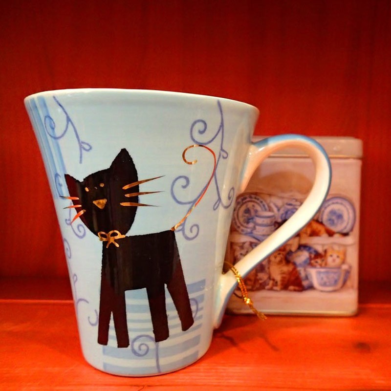 Tazza Gatto Blu in piedi 0,30lt