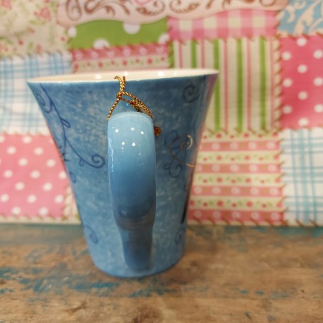 Tazza Gatto Blu che cammina 0,30lt