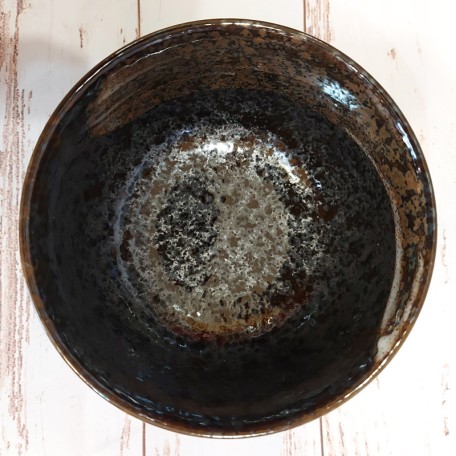 Ciotola per tè Matcha Marrone