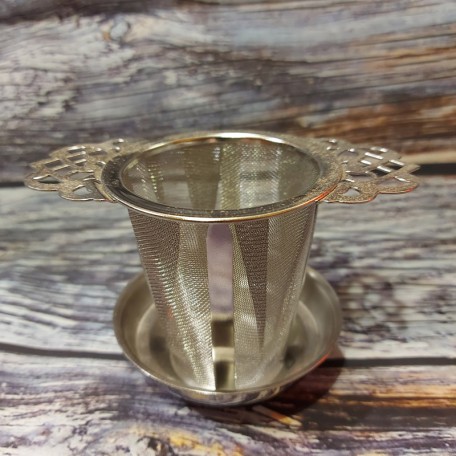 Infusore a cestino con coperchio