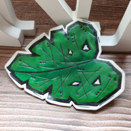 Spilla Foglia Tropicale