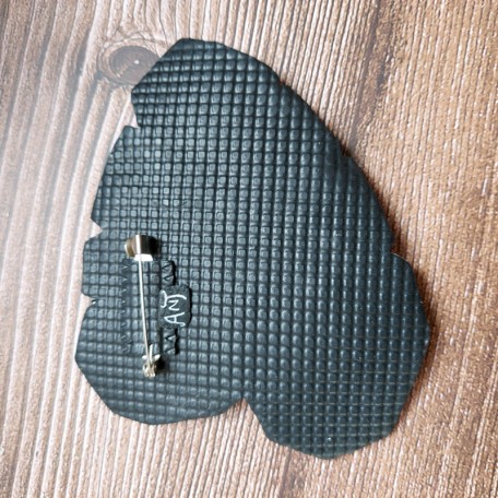 Spilla Foglia Tropicale