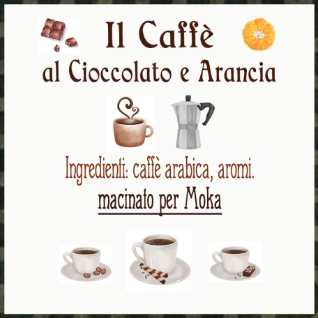 Caffè all'Arancia e Cioccolato 100g