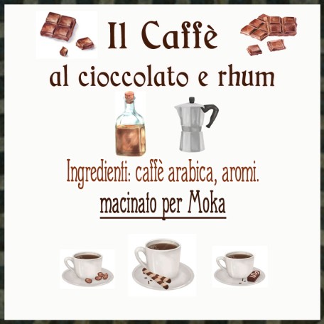 Caffè al Cioccolato e Rhum 100g