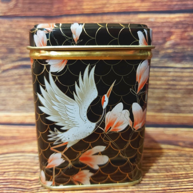 Scatola per tè Gru Giapponese 50 grammi