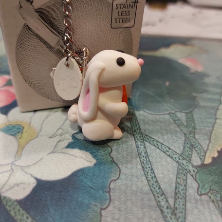 Infusore con decorazione fatta a mano Coniglietto