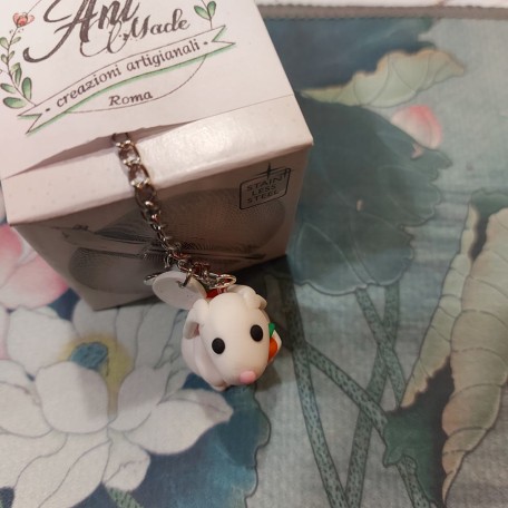 Infusore con decorazione fatta a mano Coniglietto