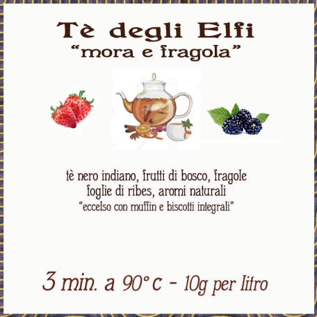 Tè degli Elfi - mora, fragola e frutti di bosco