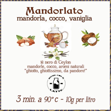 Mandorlato - mandorla, cocco, vaniglia