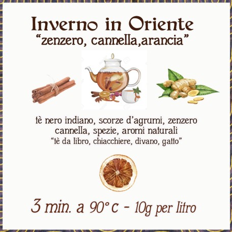 Inverno in Oriente - zenzero, cannella, arancia