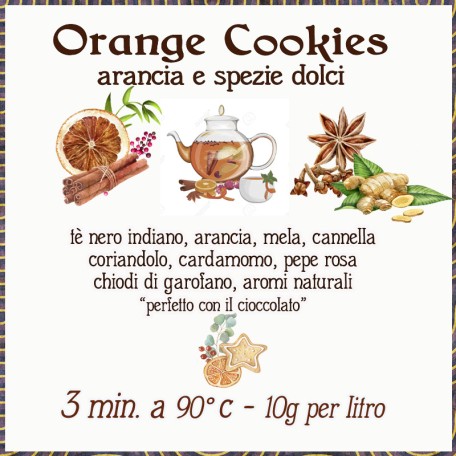 Orange Cookies - arancia e spezie dolci
