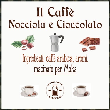 Caffè al Cioccolato e Nocciola 100g.