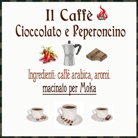 Caffè al Cioccolato e Peperoncino 100g