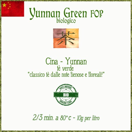 Yunnan Green FOP BIOLOGICO