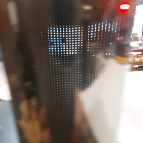 Infusore a cestino forato al laser