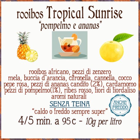Tropical Sunrise - pompelmo e ananas
