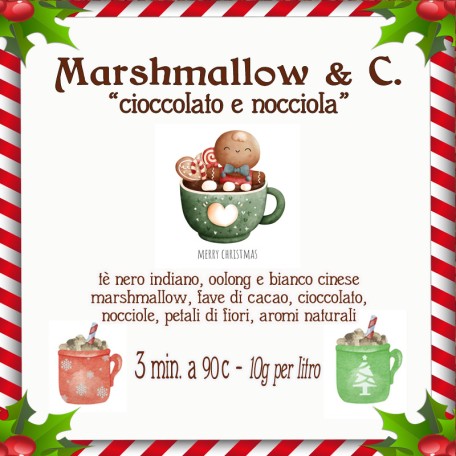 Marshmallow, cioccolato e nocciola