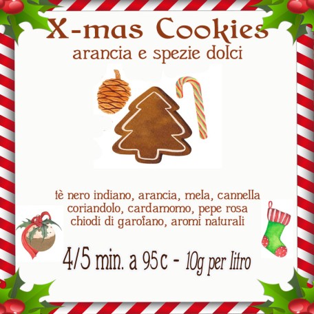 X-mas Cookies Orange Cookies - arancia e spezie dolci