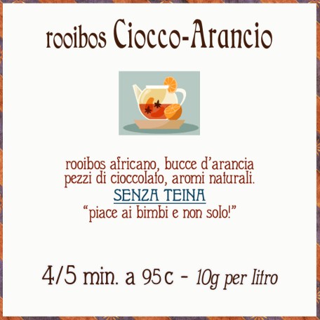 Cioccolato e Arancia bio