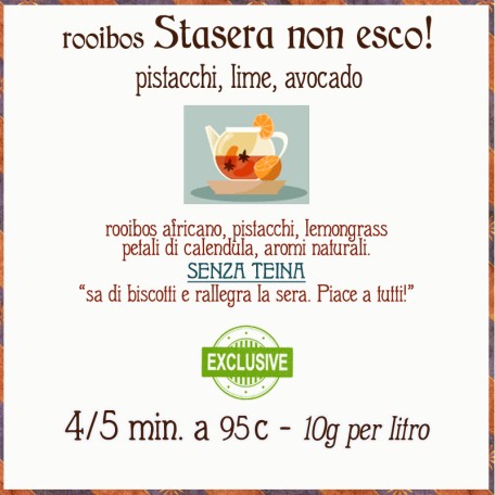 Stasera Non Esco - lime, avocado e pistacchi