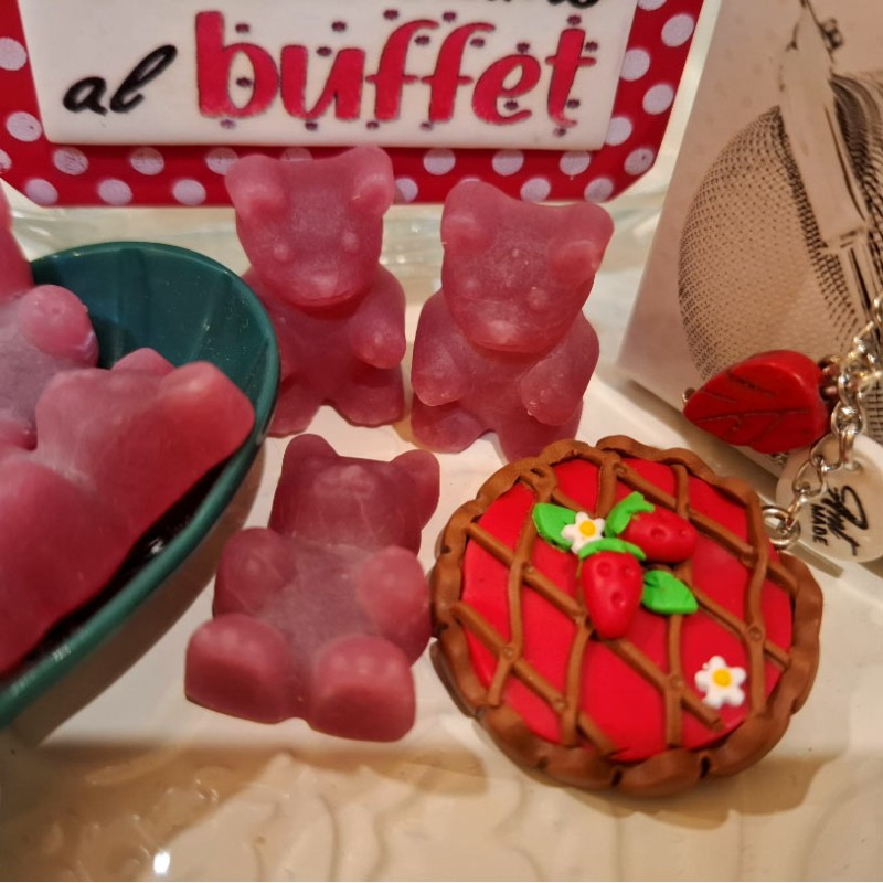 Orsetti da infuso al Lampone e Vaniglia