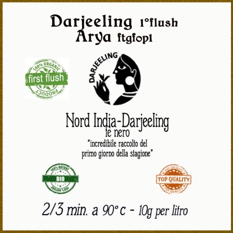 Darjeeling first flus Arya DJ1 BIO