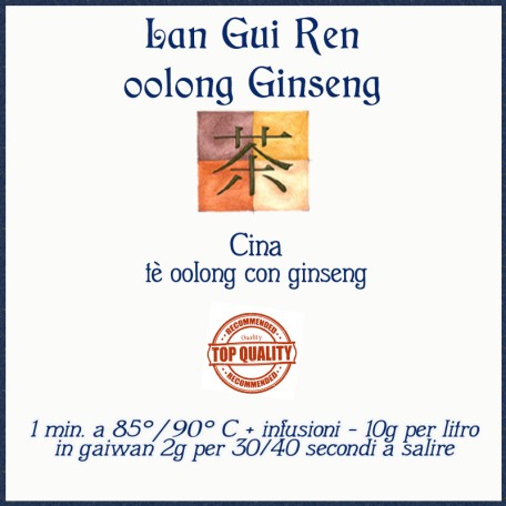 Lan Gui Ren - oolong Ginseng