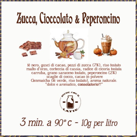 Zucca, Cioccolato e Peperoncino!