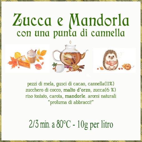 Zucca e Mandorla, con una punta di cannella...