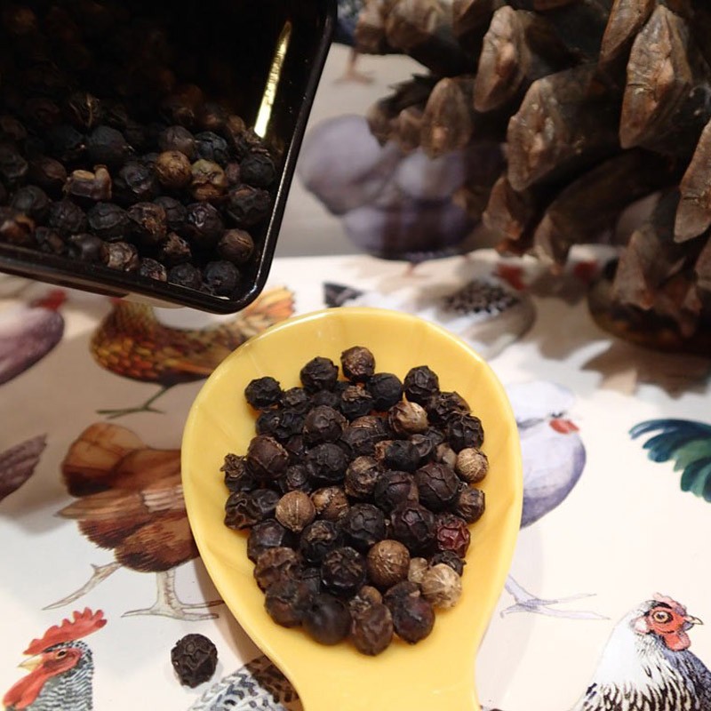 Pepe Nero Rosso Scuro AFFUMICATO di Sarawak var.Kuking 30g