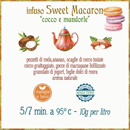 Sweet Macaron - cocco e mandorla