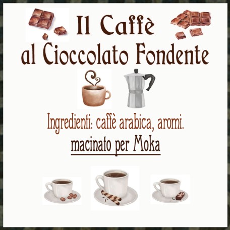 Caffè al Cioccolato Fondente 100g