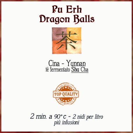 Pu Erh Pu-Erh Dragon Balls Conf. 75/150/250 g