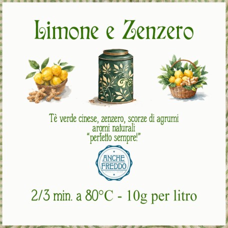 Limone e Zenzero Conf. 75/150/250 g