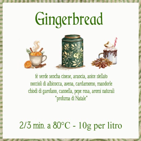 Gingerbread Green Conf. 75/150/250 g