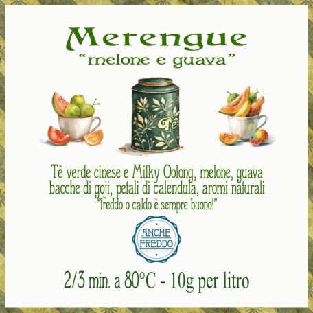 Merengue - melone e guava Conf. 75/150/250 g