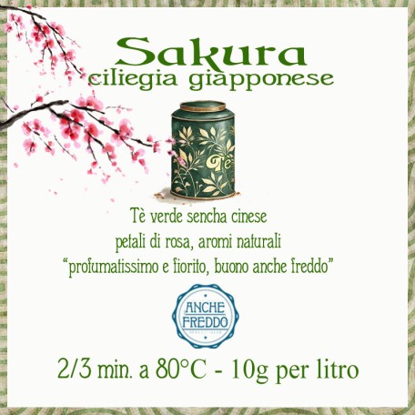Sakura - ciliegia giapponese Conf. 75/150/250 g