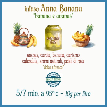 Anna Banana - banana e ananas Conf. 75/150/250 g